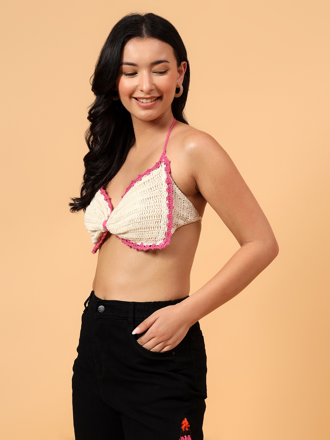 Boho Bralette  Off White