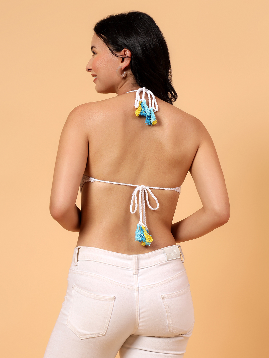 Evil Eye Bralette  Multicolor