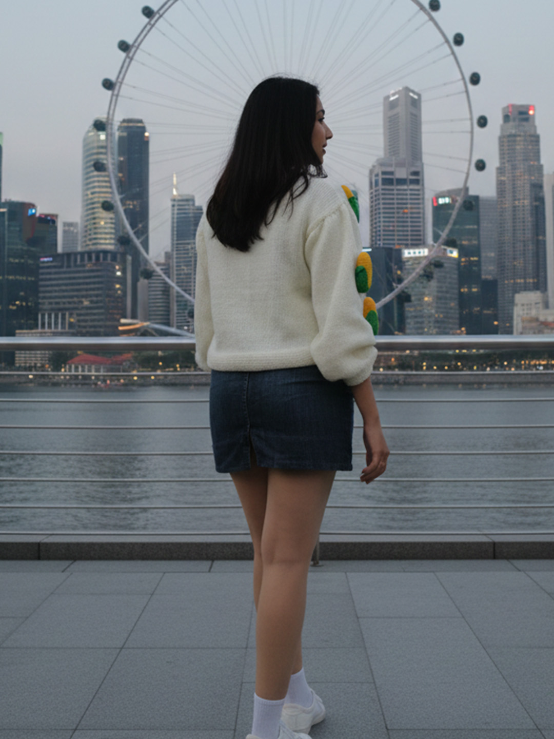 Velvery Baby Corn Cardigan - Cream