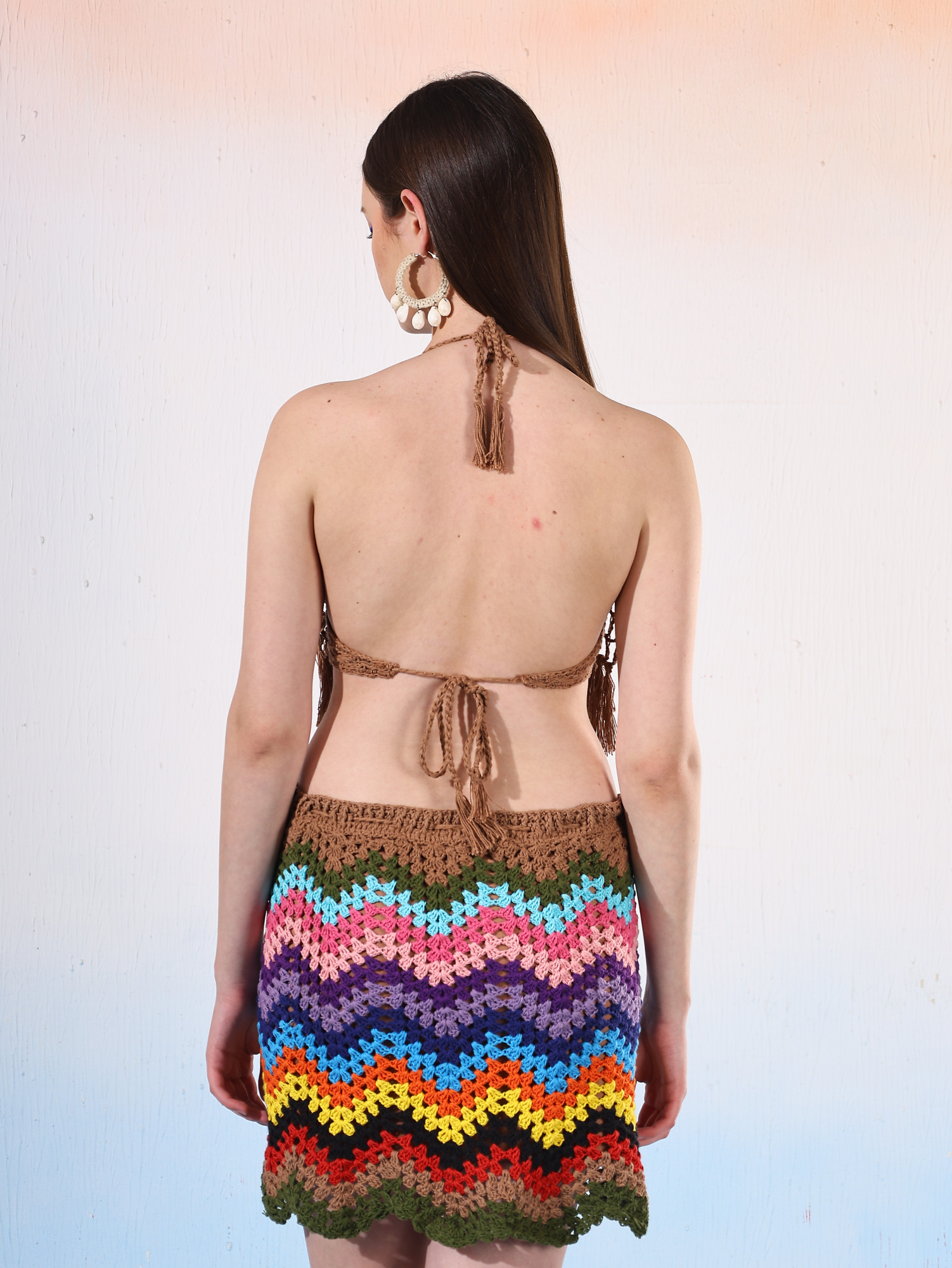 Bohemian Crochet Skirt