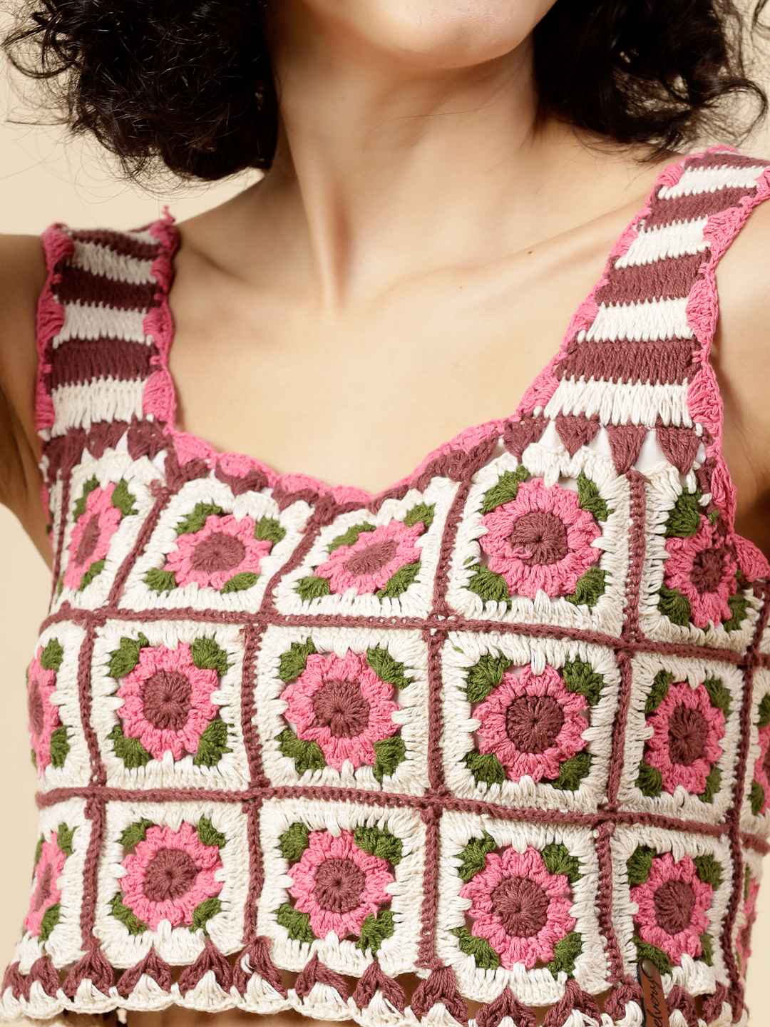 Velvery Summer Crop Top for Ladies - Multi