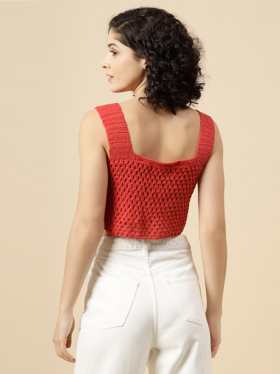 VelveryCrochet Daisy Crop Top