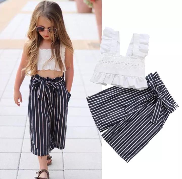 White and Black Summer Set