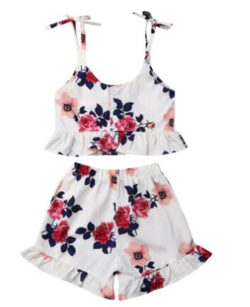 White Floral Set