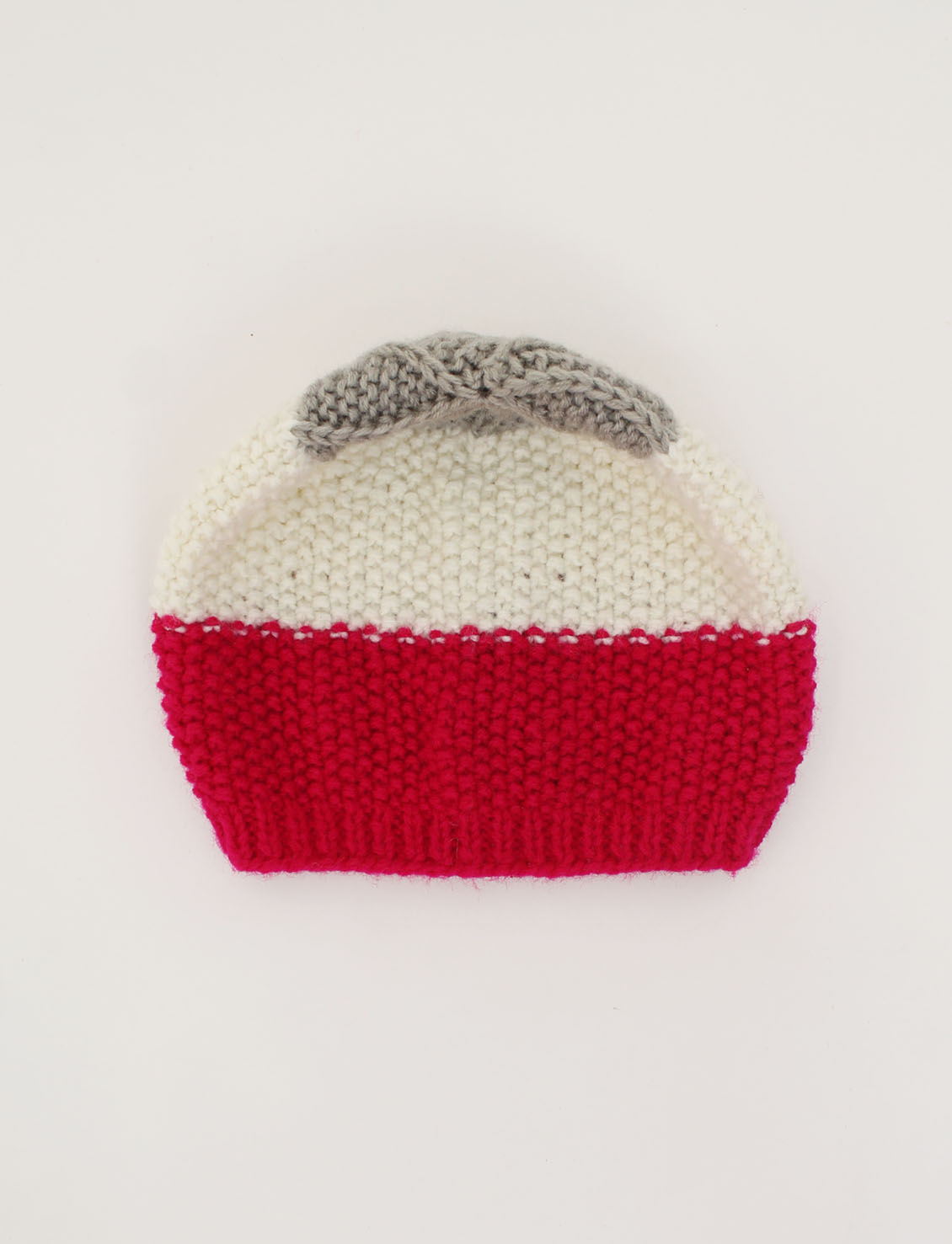 Woonie Handmade Triple Shaded Newborn Woolen Cap - Multi