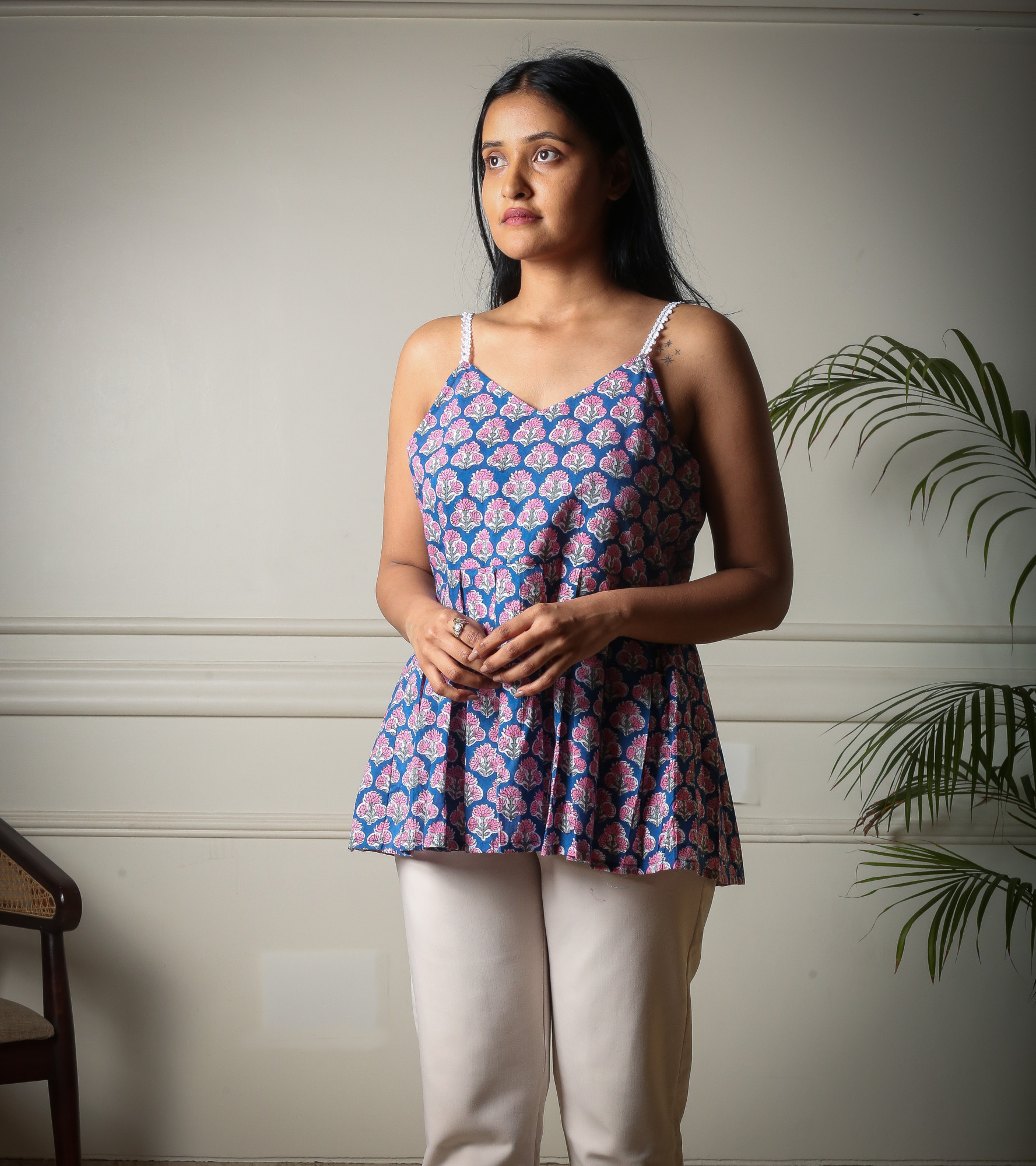 Bloom Breeze Strappy Top