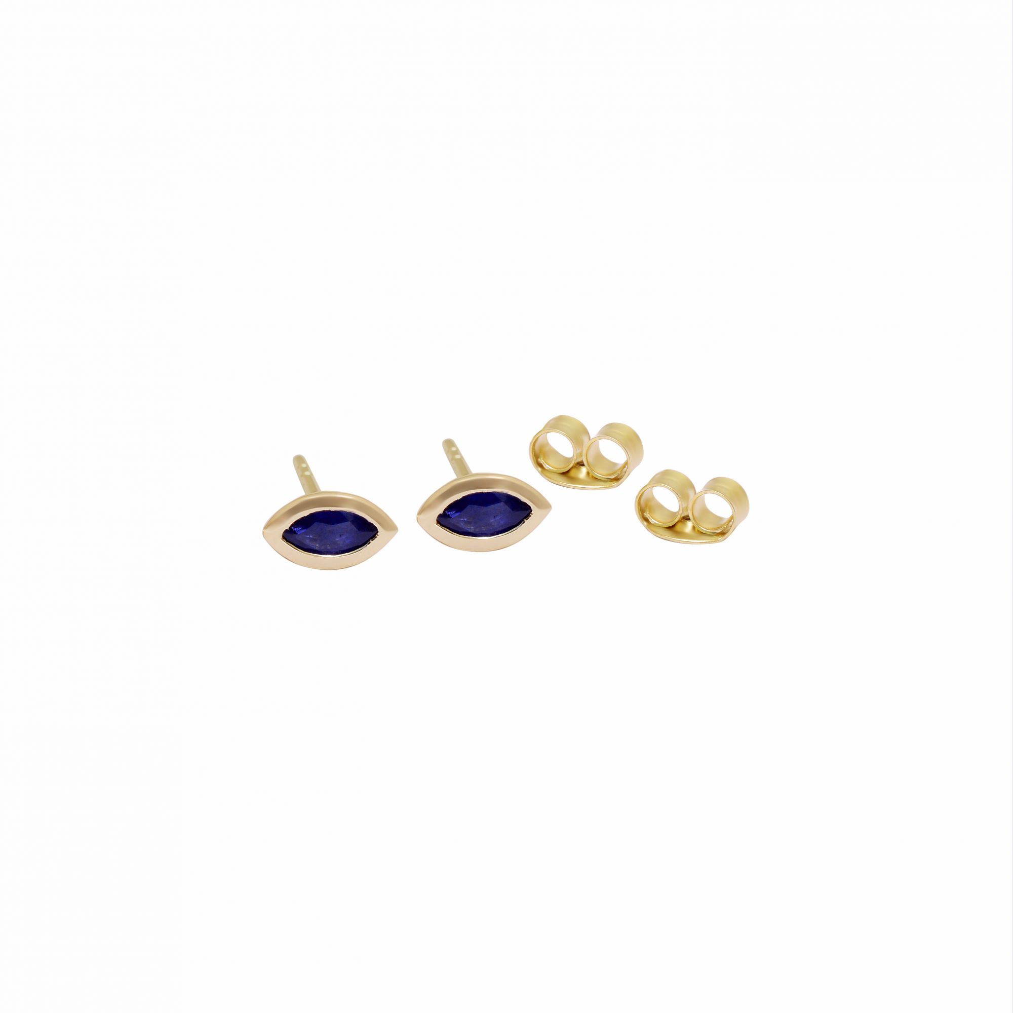 Azure Ovate Studs