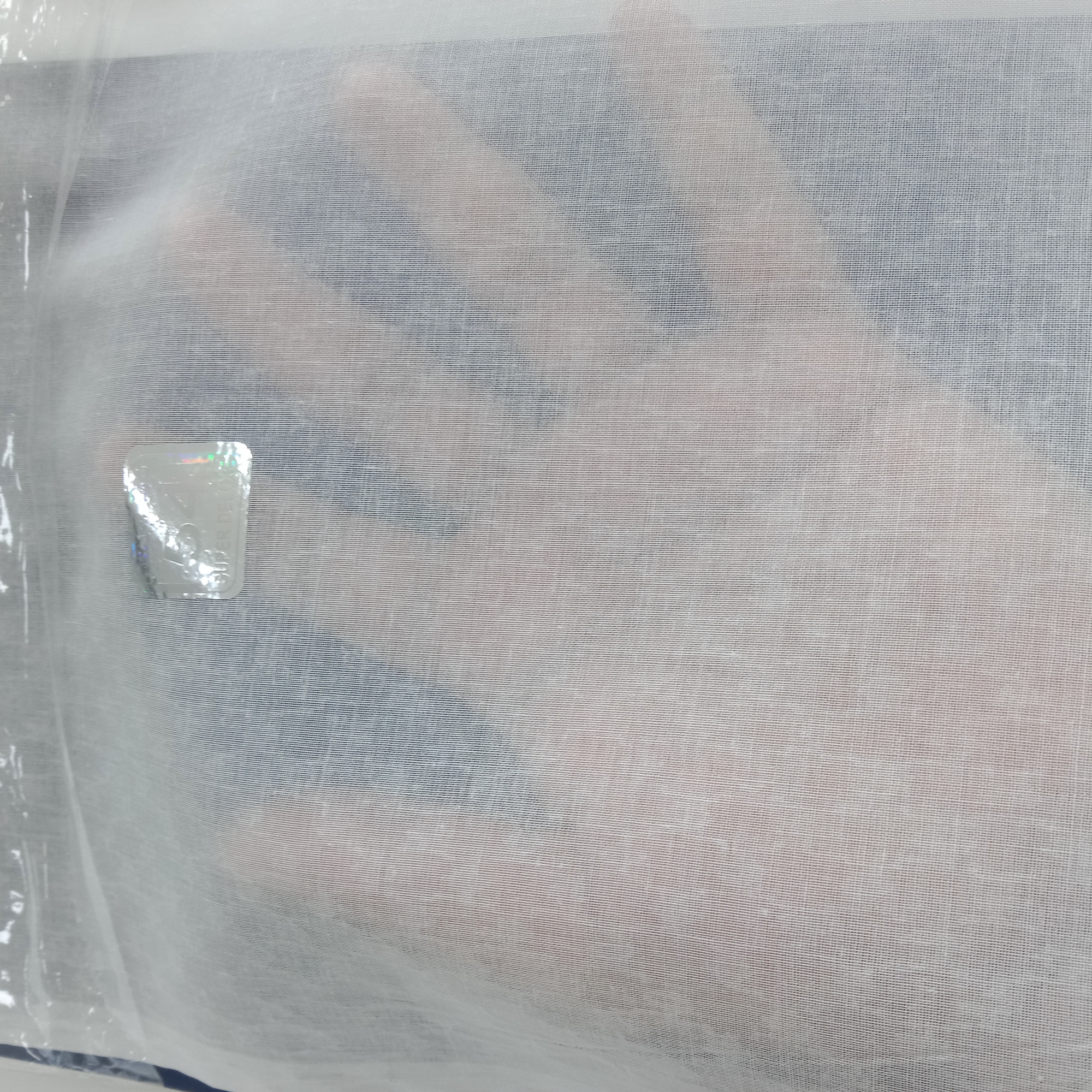           54  Gatra Al Tawoos shimag pattern self printed pure white size 54