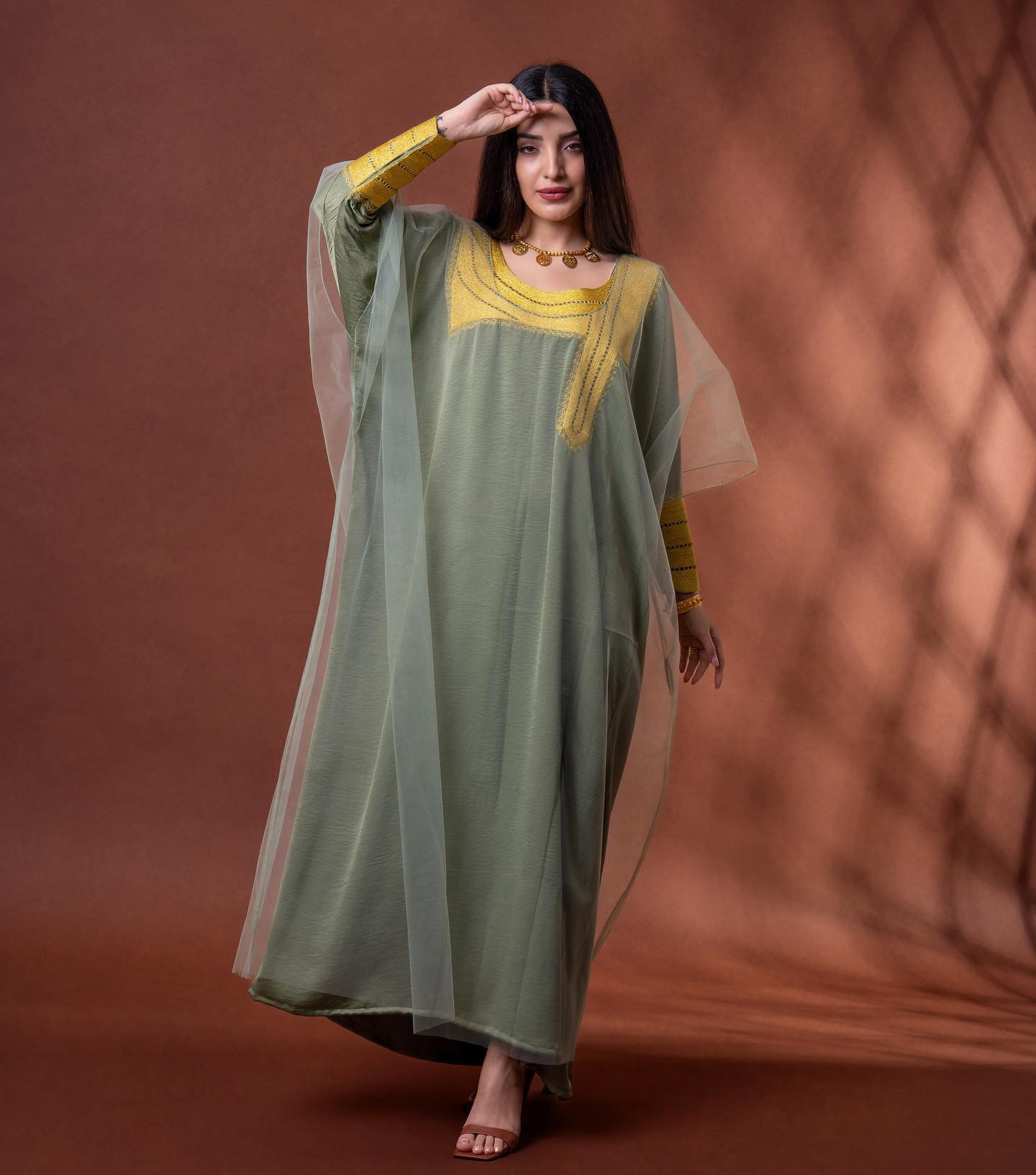 Tolah Traditional Thoub - green