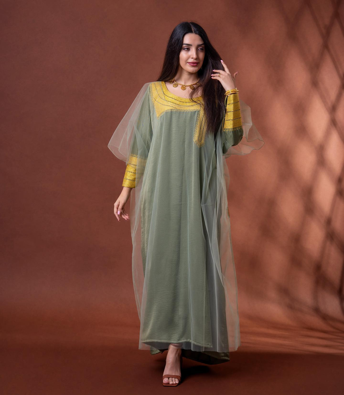 Tolah Traditional Thoub - green