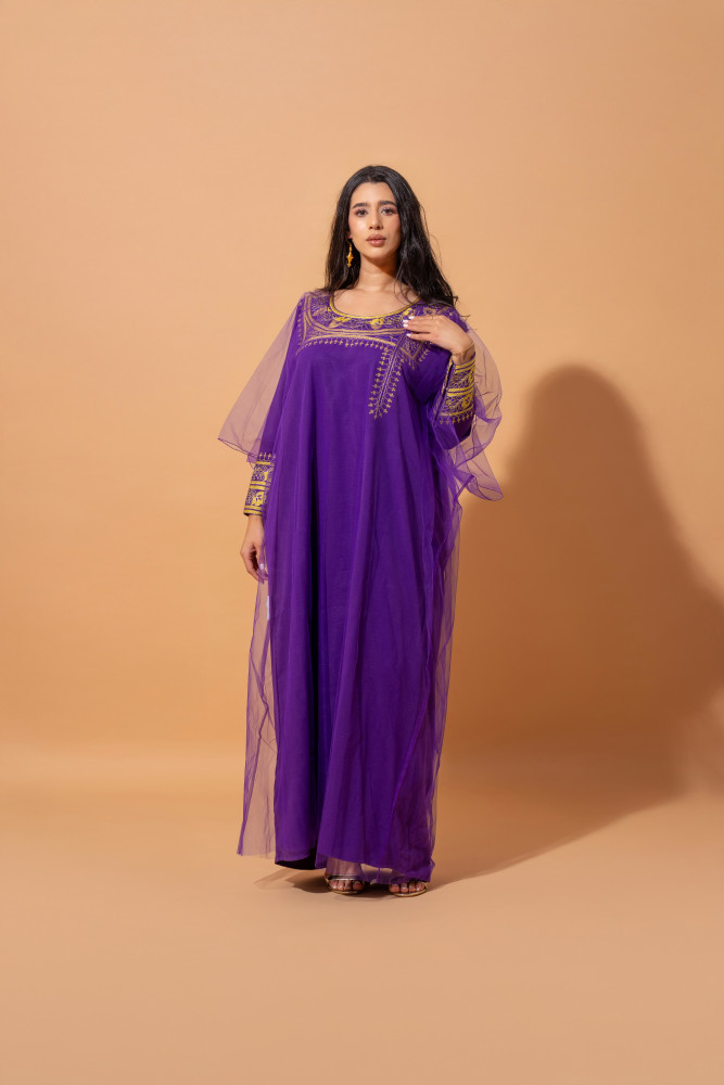 Image of Purple Thoub - Tola