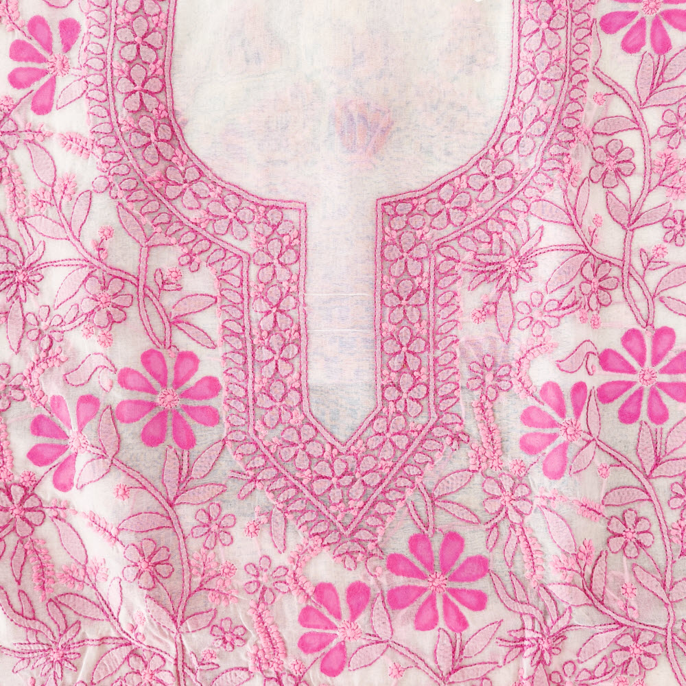 Chikankari Suit Length