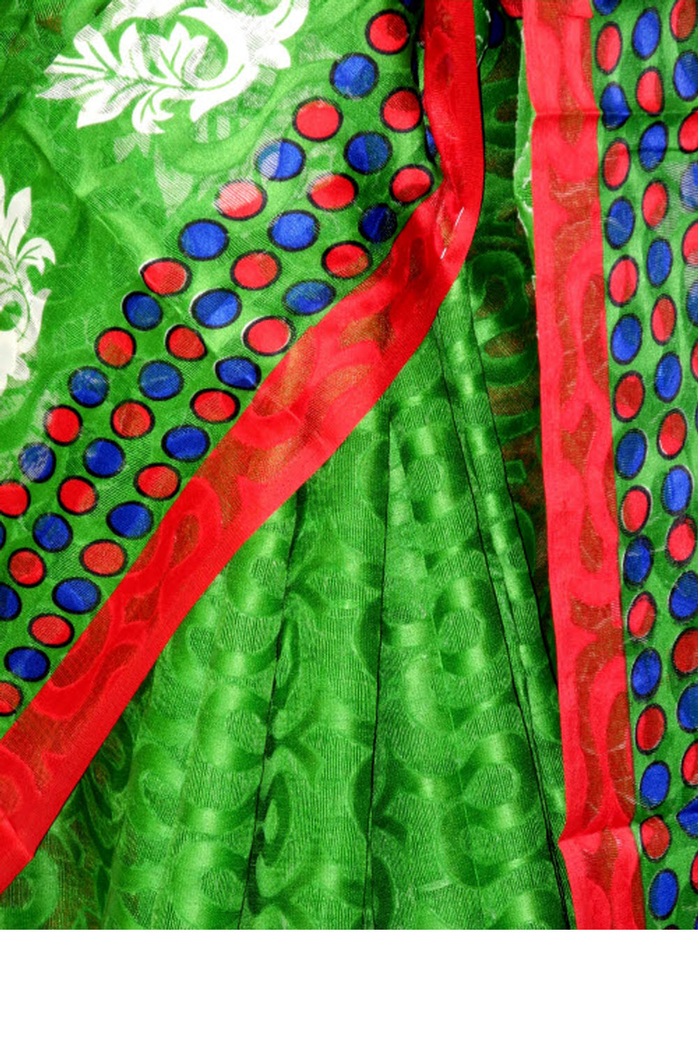 Green Exclusive Brasso Art Silk Saree with Blouse