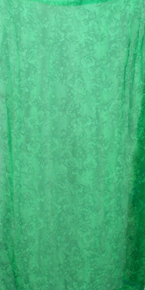 Pista Green Chiffon Saree with Blouse