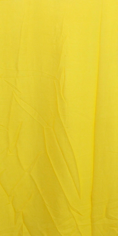 Yellow-Maroon Georgette Saree with Blouse