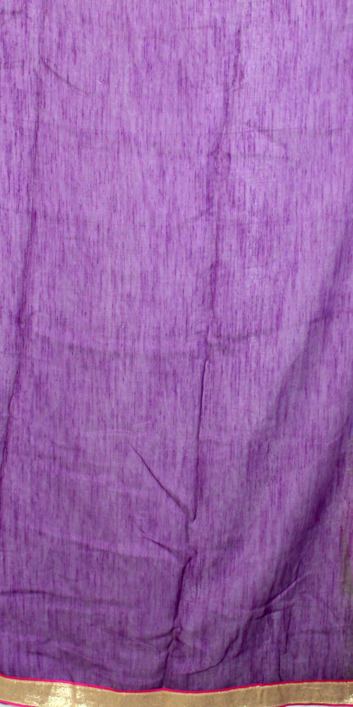 Blue-Beige Exclusive Synthetic Saree with Blouse