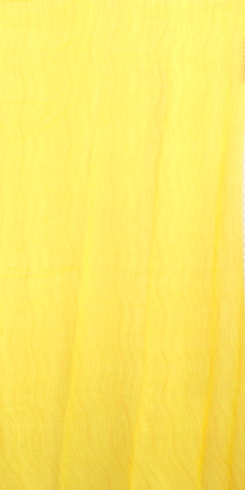 Yellow-Red Wrinkle Free Georgette Saree with Blouse