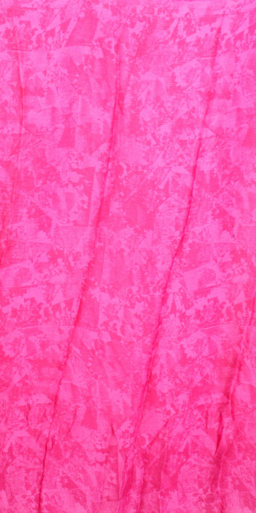 Purple-Pink Wrinkle Free Georgette Saree with Blouse