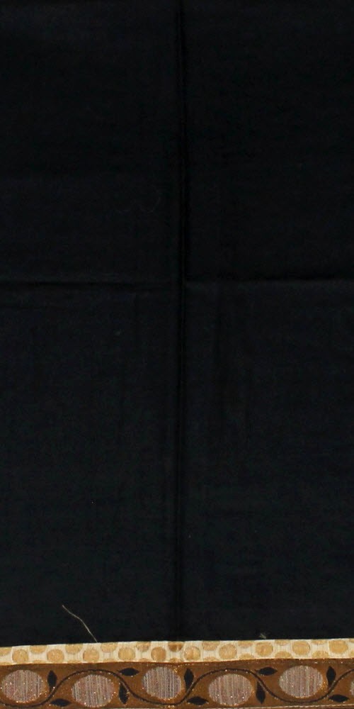 Multi-color Embroidered Kora Art Silk Saree with Blouse 16155