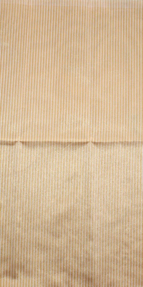 Yellow-Purple Printed Kora Art Silk Saree with Blouse 16156