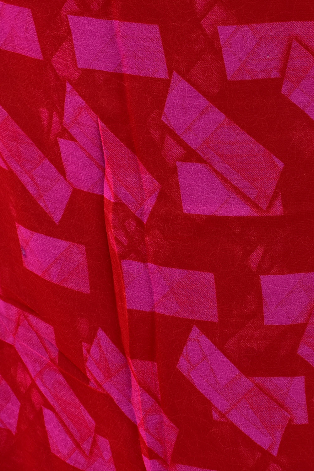 Grey Printed Georgette Saree with Blouse