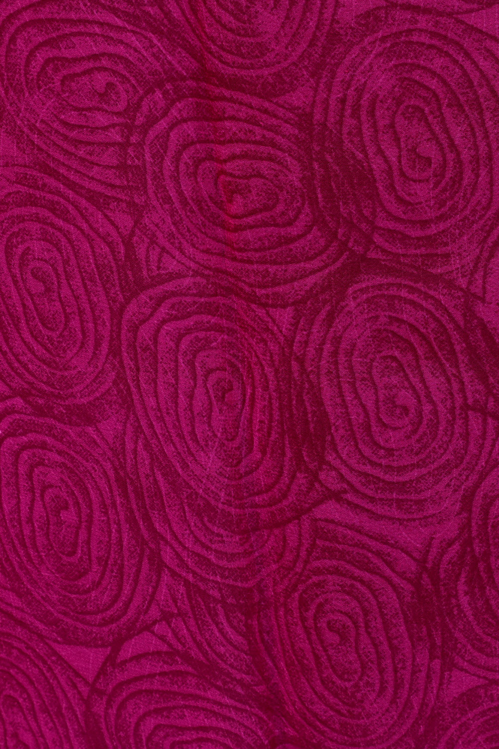 Magenta Printed Georgette Saree with Blouse