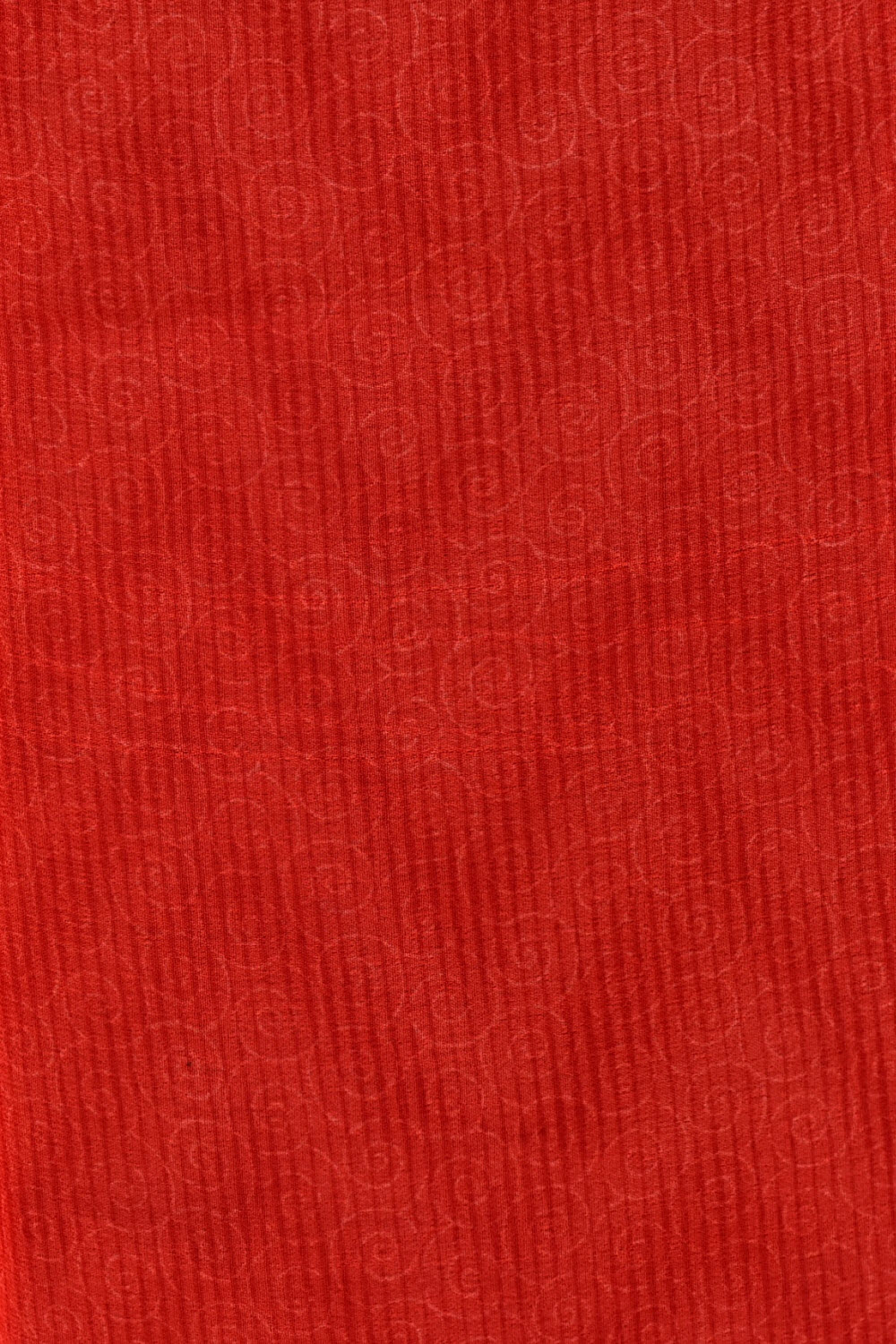 Red-Blue Printed Georgette Saree with Blouse