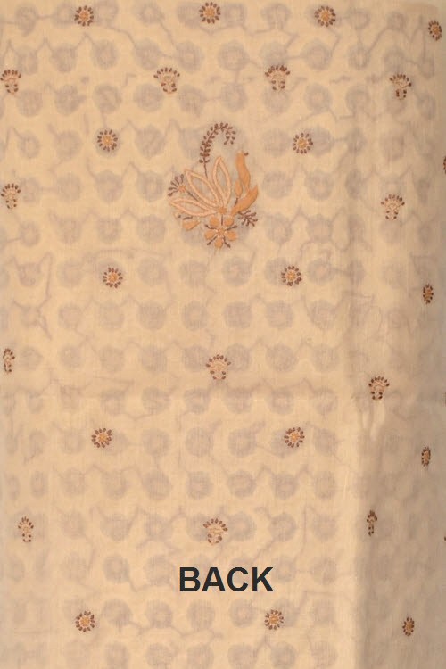Fawn Chikankari Salwar Kameez with Dupatta 17866