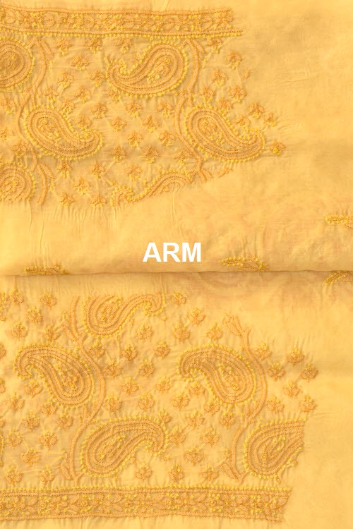 Mustard Yellow Chikankari Salwar Kameez with Dupatta