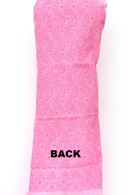 Pink Chikankari Salwar Kameez with Dupatta