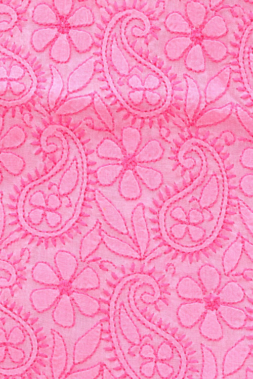 Pink Chikankari Salwar Kameez with Dupatta