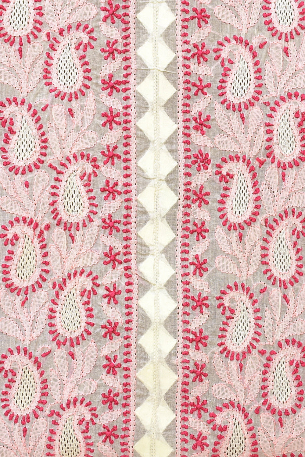 L 42 Onion Pink Chikankari Stitched Kurti 18342