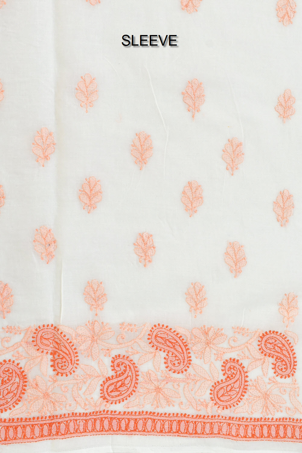 Orange-Peach Chikankari Salwar Kameez with Dupatta 18400