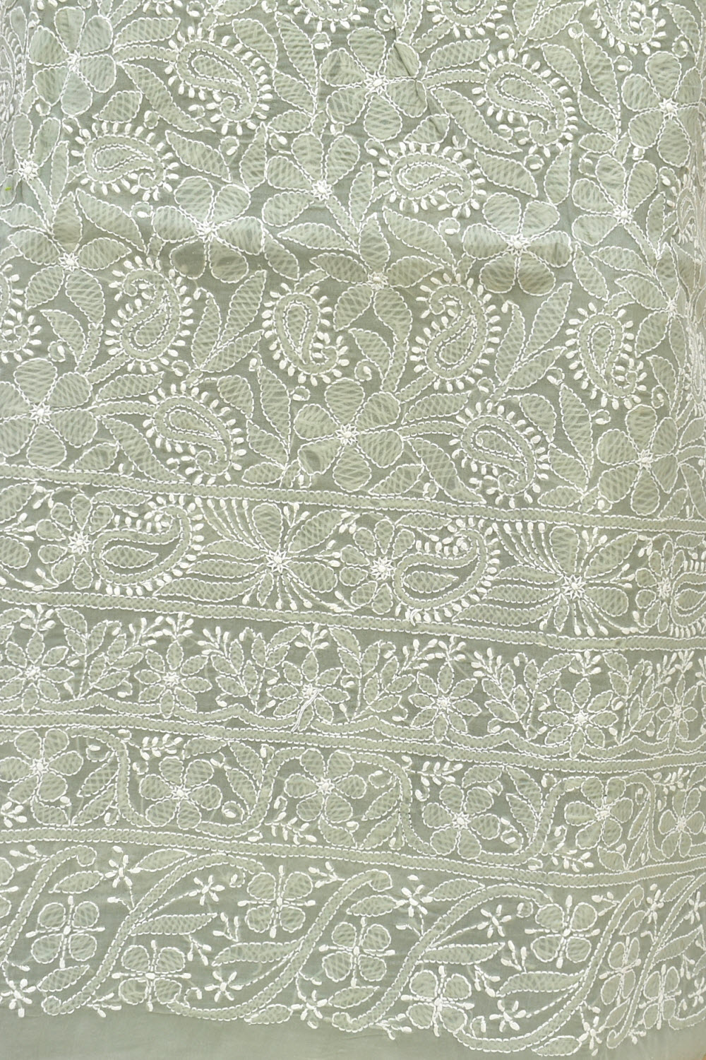 Grey Chikankari Salwar Kameez with Dupatta 18404