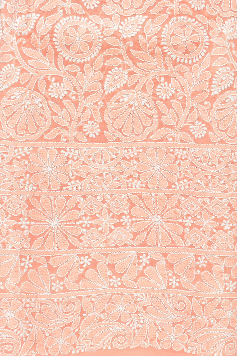 Peach Chikankari Salwar Kameez with Dupatta 18406
