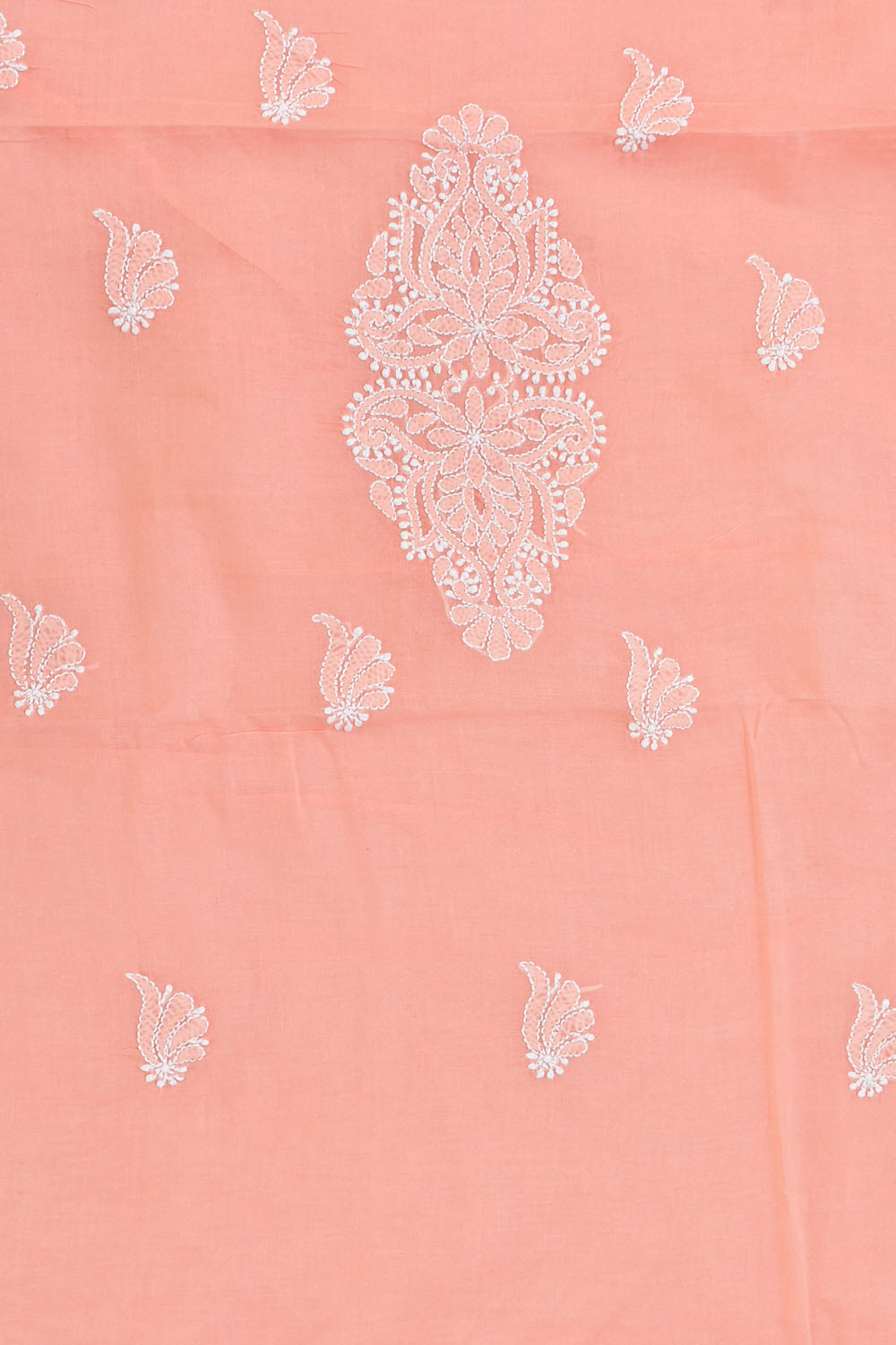 Peach Chikankari Salwar Kameez with Dupatta 18406