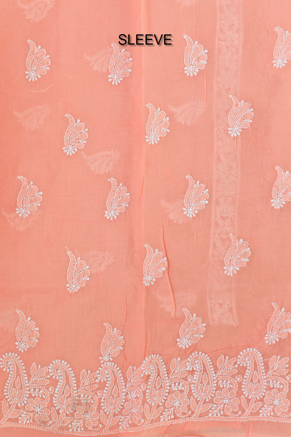 Peach Chikankari Salwar Kameez with Dupatta 18406