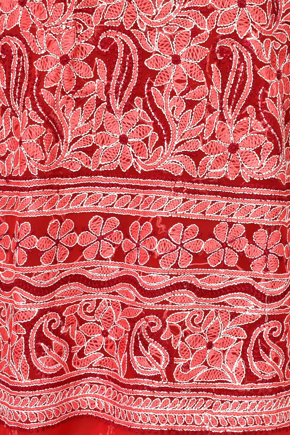 Red Chikankari Salwar Kameez with Dupatta 18418