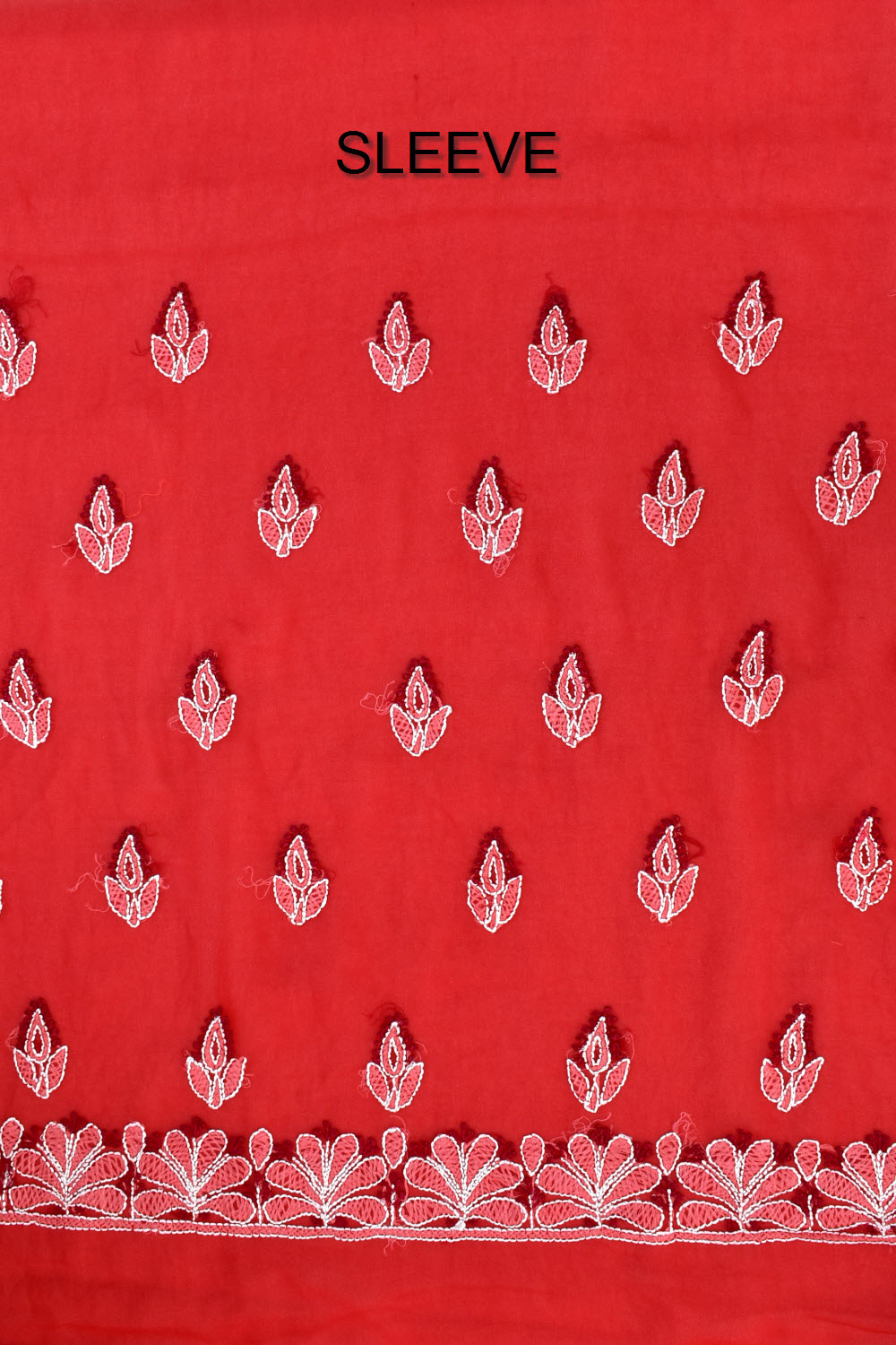 Red Chikankari Salwar Kameez with Dupatta 18418