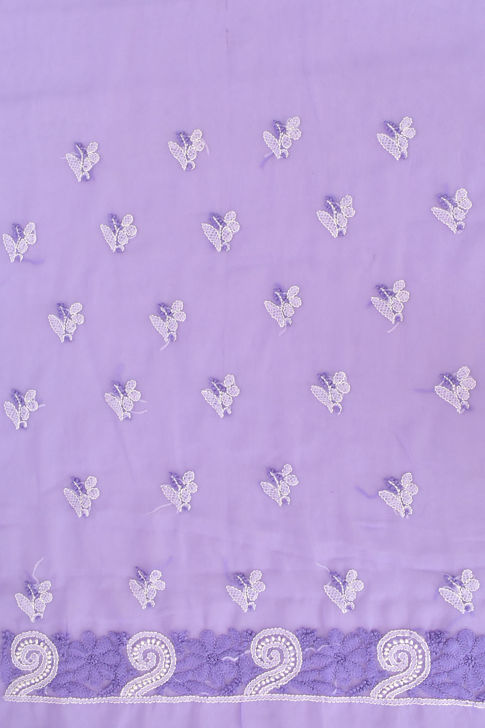 Lavender Chikankari Salwar Kameez with Dupatta 18419