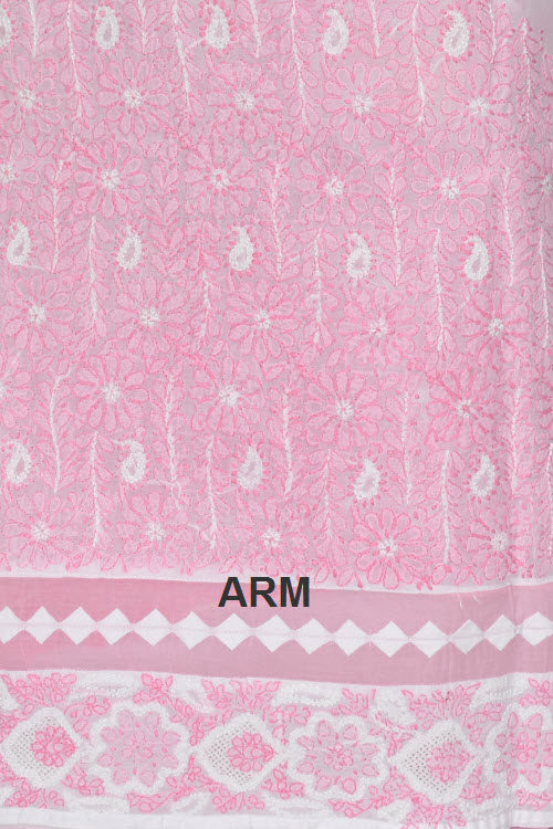 Pink Chikankari Salwar Kameez with Dupatta