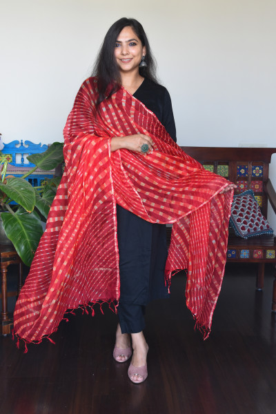 RED KOTA SILK