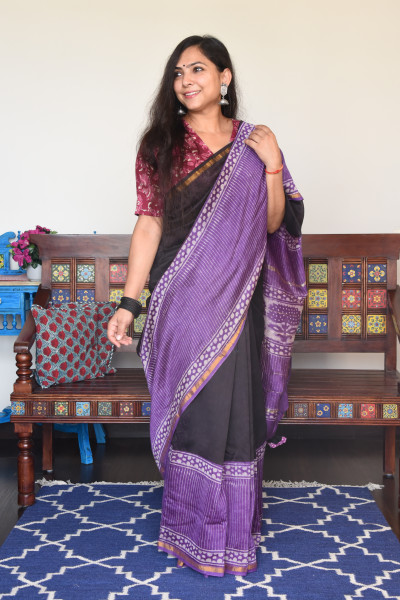 BLACK AND PURPLE