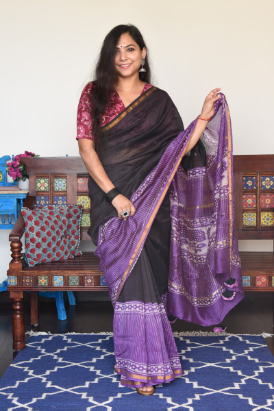 BLACK AND PURPLE