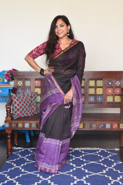 BLACK AND PURPLE