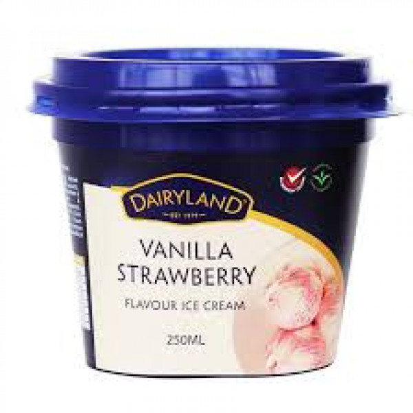 Image of DL VANILLA/STRAWBERRY CUPS 120ML