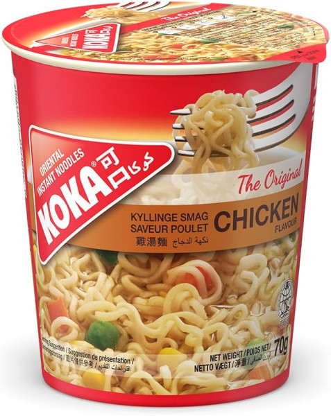 Image of KOKA CUP NOODLES CHICKEN 70GM