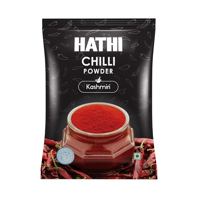 HATHI MASALA Chilli Powder Kashmiri Sweet. (200g/500g)