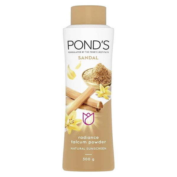 Image of POND'S Sandal Radiance Talcum Powder