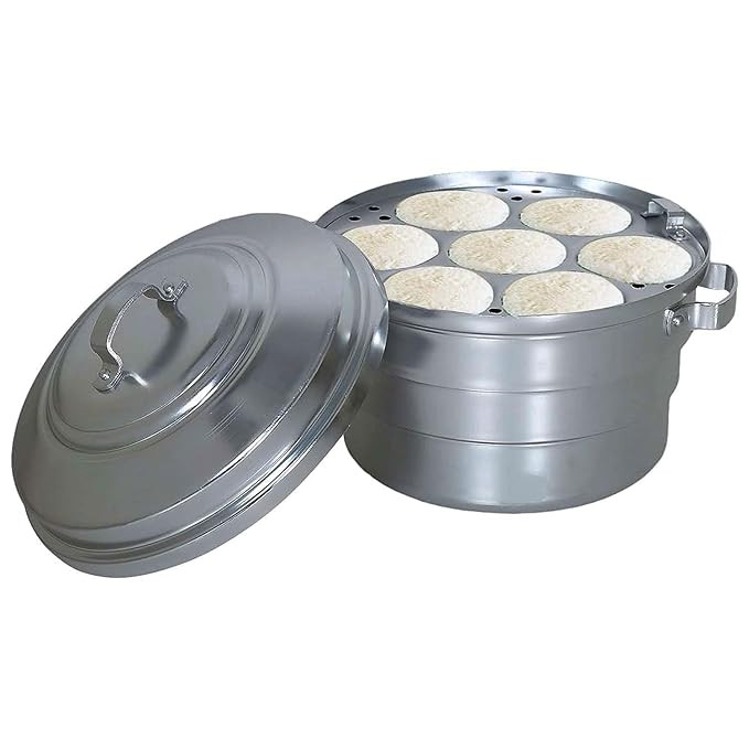 Standard Anodised Aluminium Idly Maker/Satti/Steamer/Cooker/Dhokla Maker
